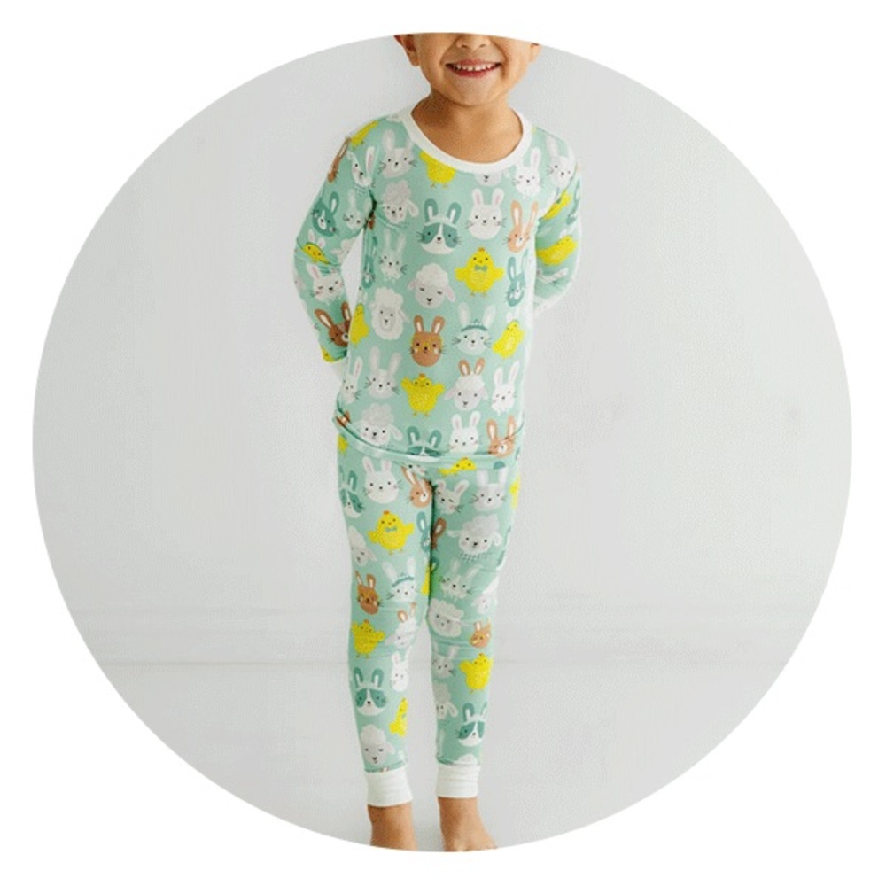 LITTLE SLEEPIES EASTER BUNNY TODDLER SET 7/8